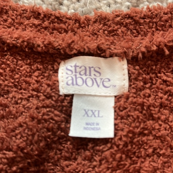 Super soft light brown Star Above Cropped tank - size XXL - Picture 3 of 3